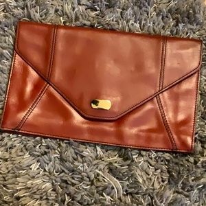 Vintage Leather Clutch bag